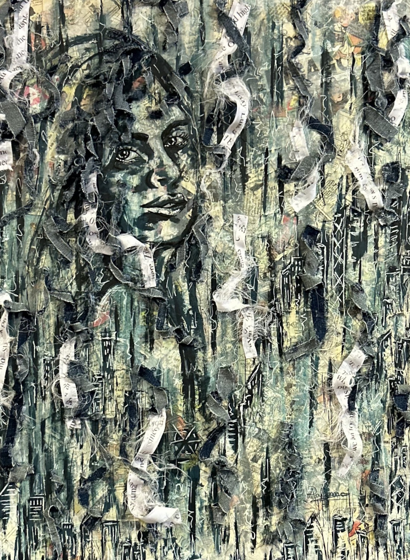 Alana Palomo painting