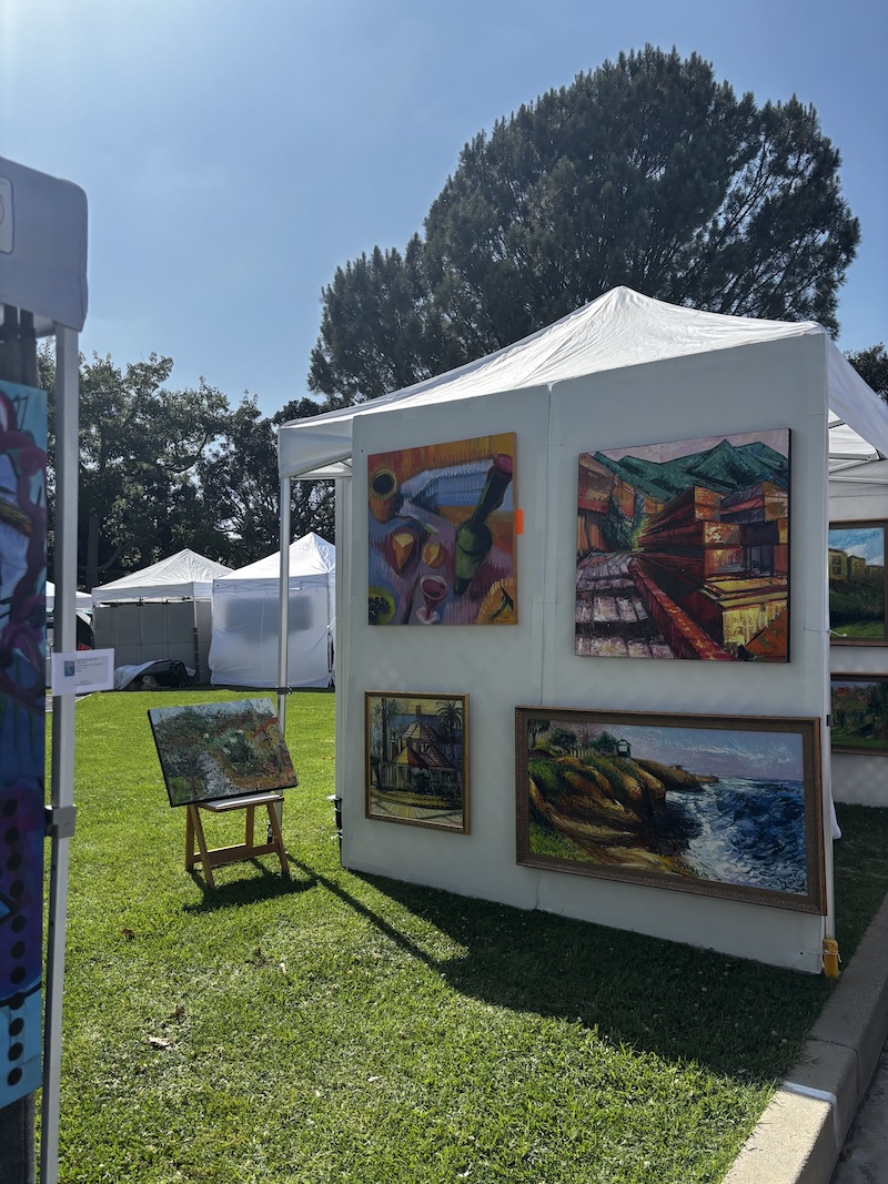 Beverly Hills Art Show — live music and food trucks
