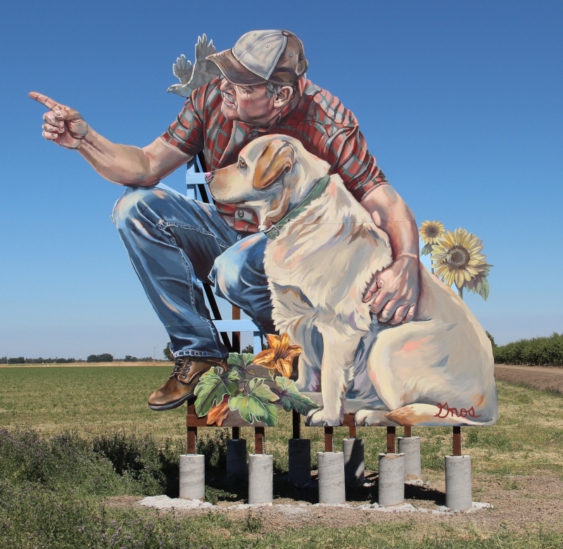 Colleen Gnos – Stewards of the Soil mural
