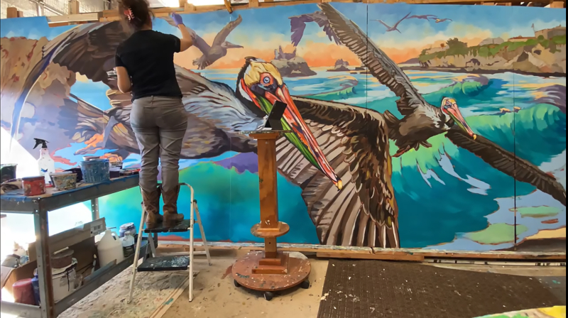 Colleen Gnos – mermaid and ocean artwork