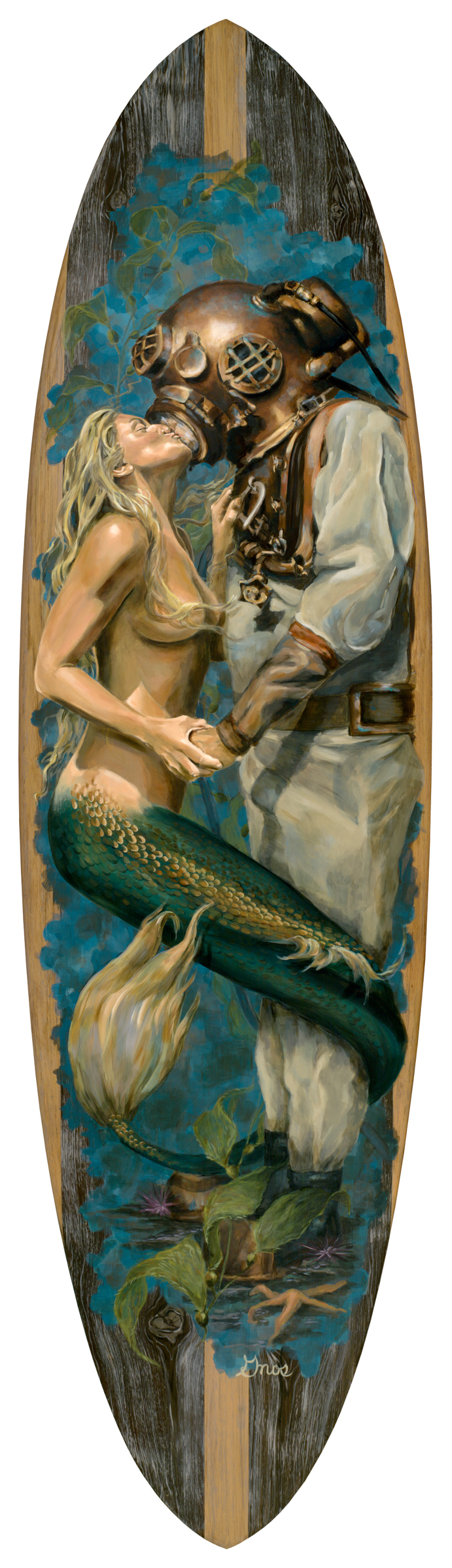 Colleen Gnos – painted surfboard art