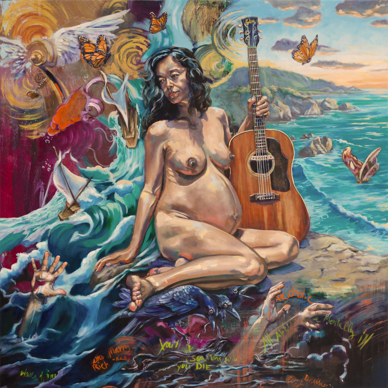Colleen Gnos – Call to Create painting