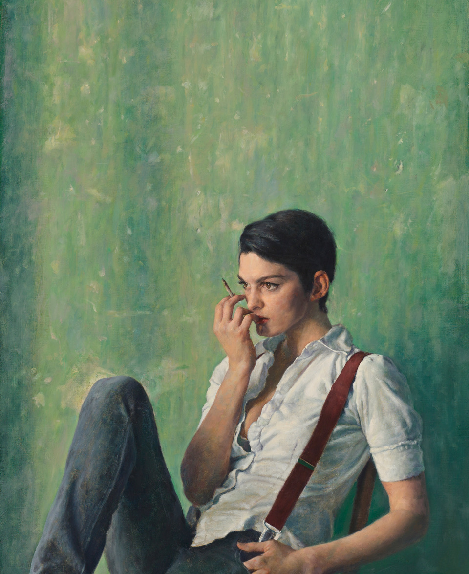 Alex Russell Flint — painting