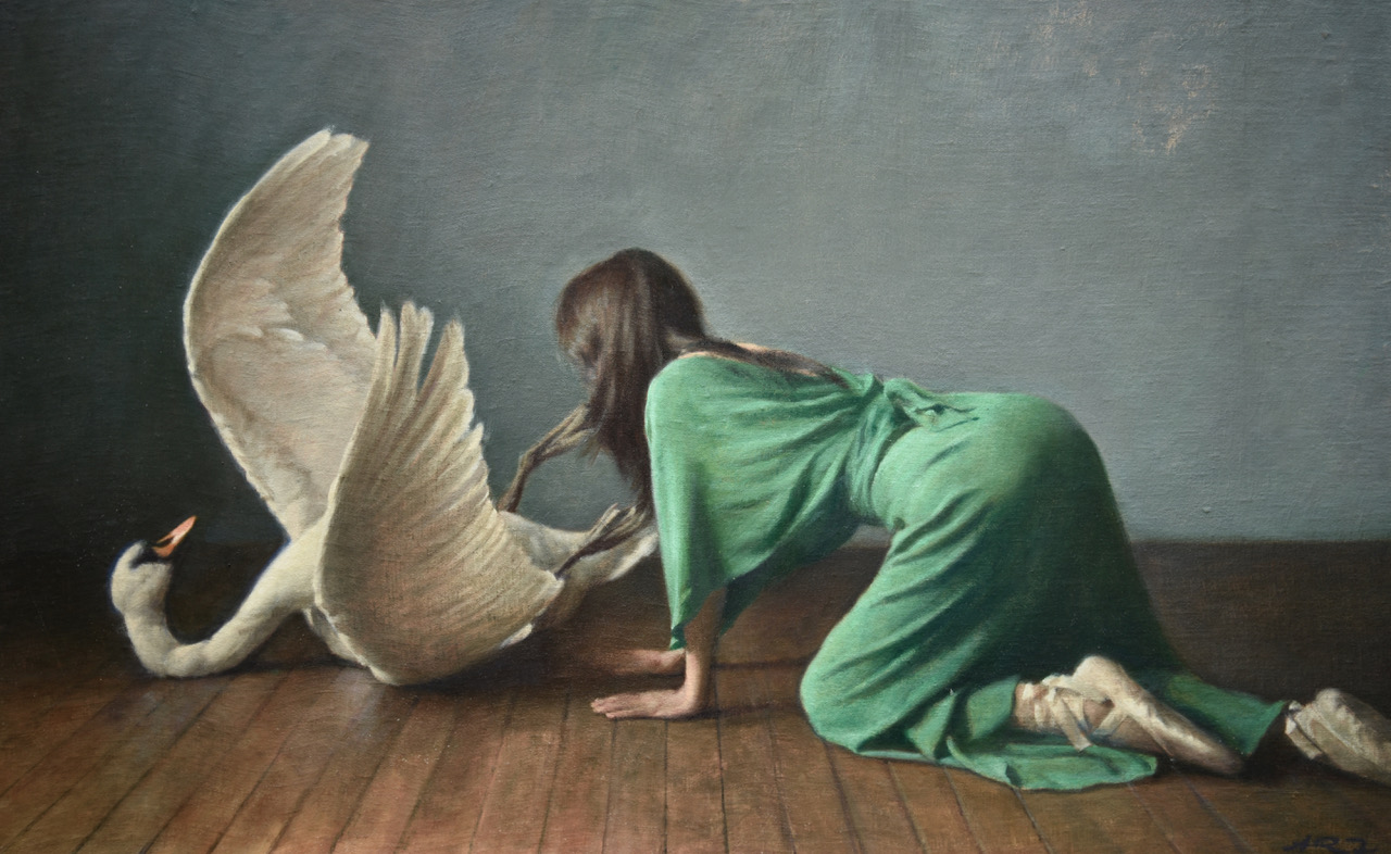 Alex Russell Flint — stillness and tension