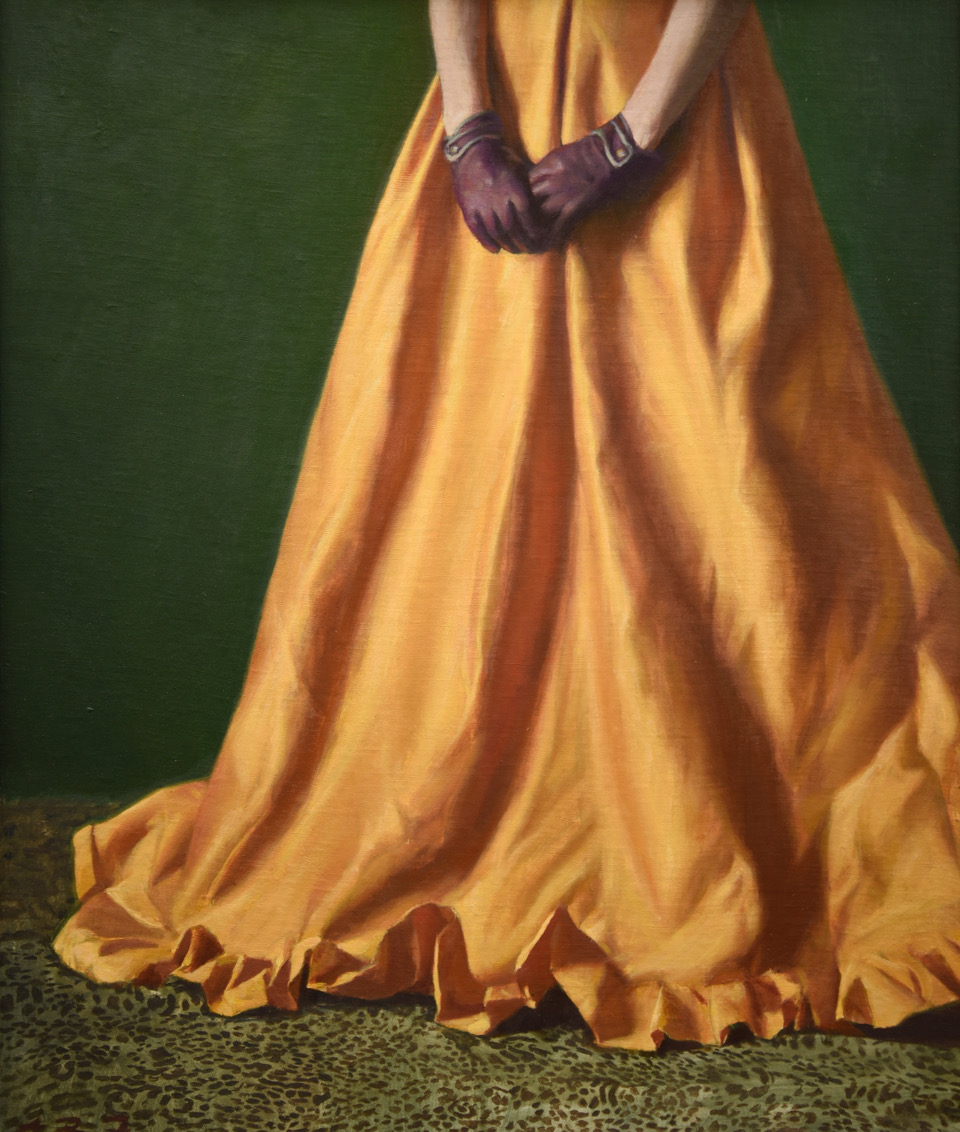 Alex Russell Flint — oil painting