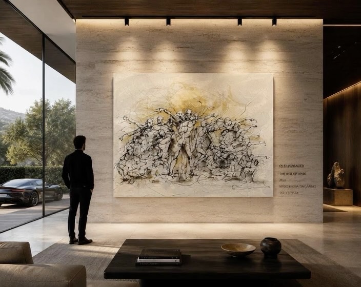Ole Hedeager — beyond Pollock
