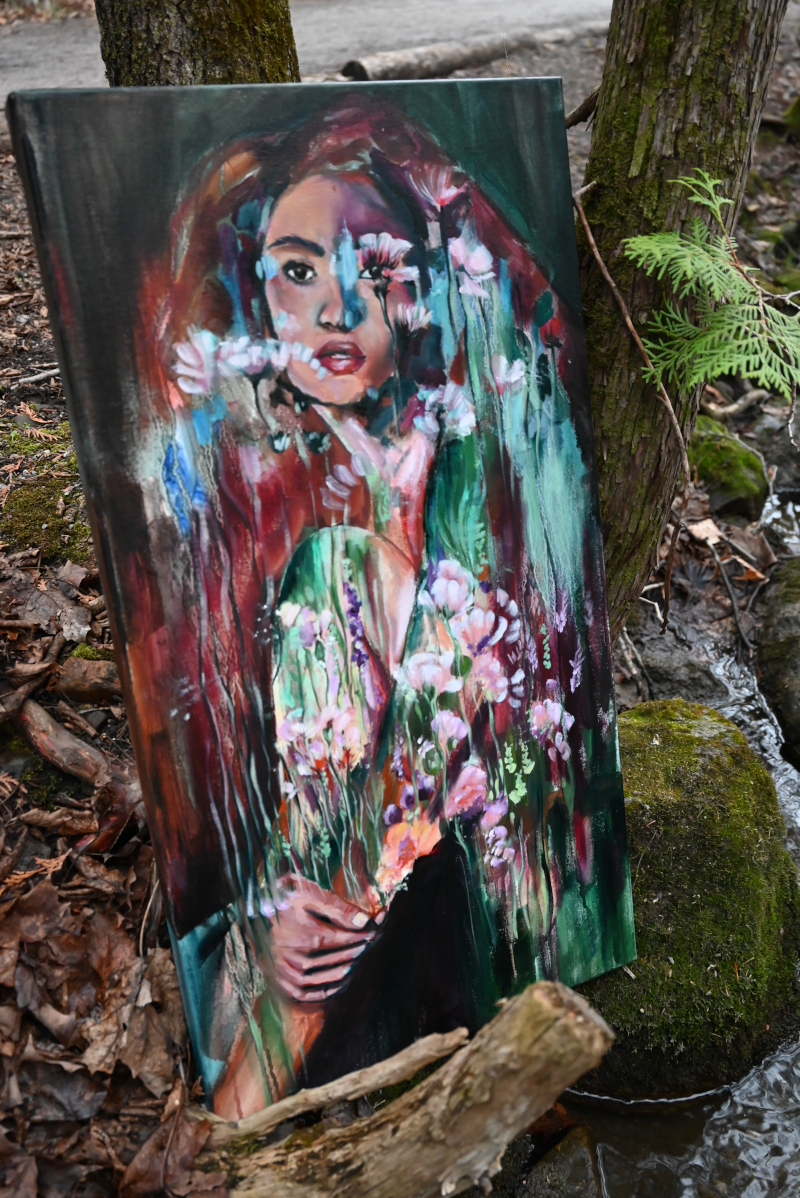 Jeanne Beaudry — feminine energy in painting