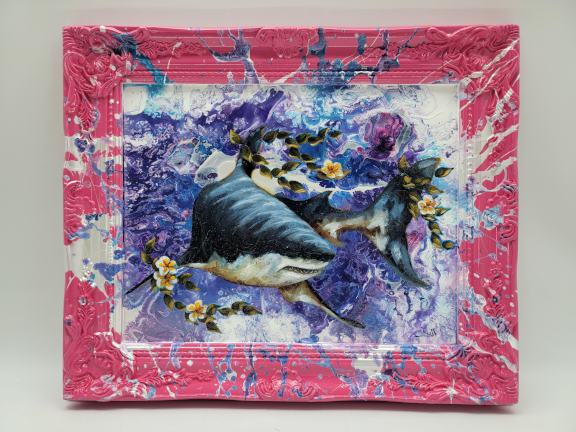 Jill Crowley — splatter technique