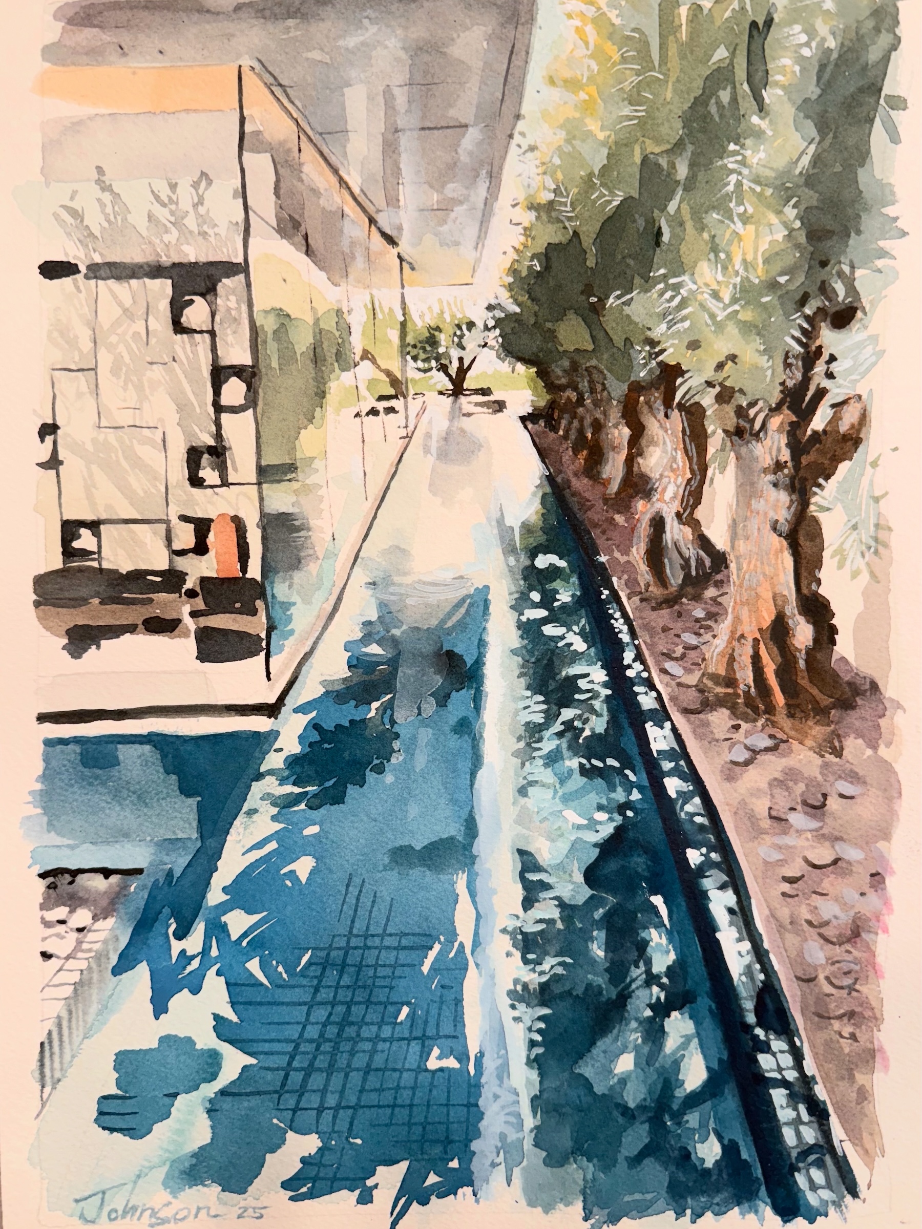 Kevin Johnson — watercolor work