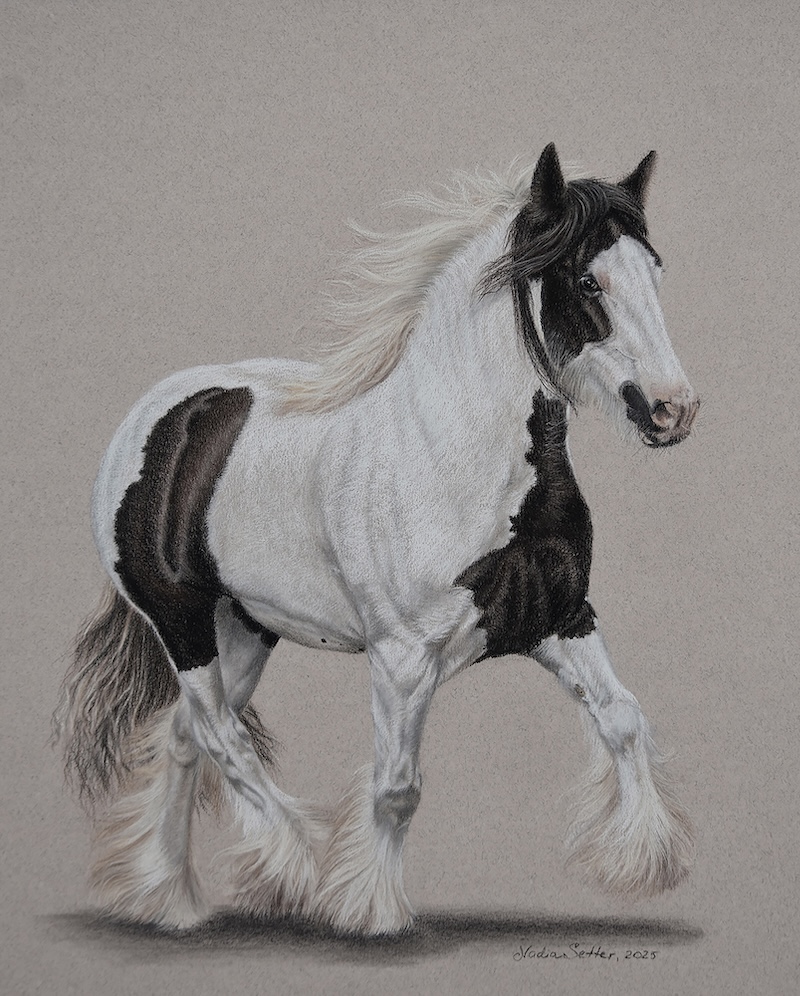 Nadia Setter — hyper-realistic horse