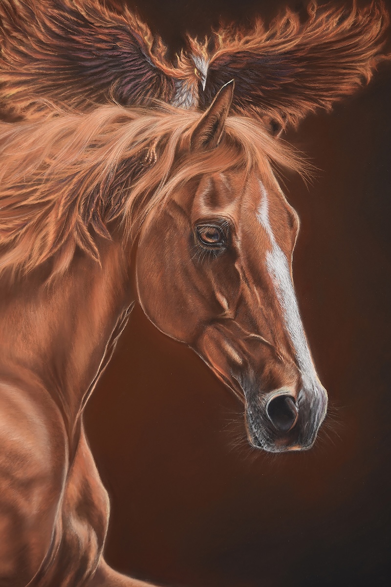 Nadia Setter — Rising Phoenix, portrait of Red