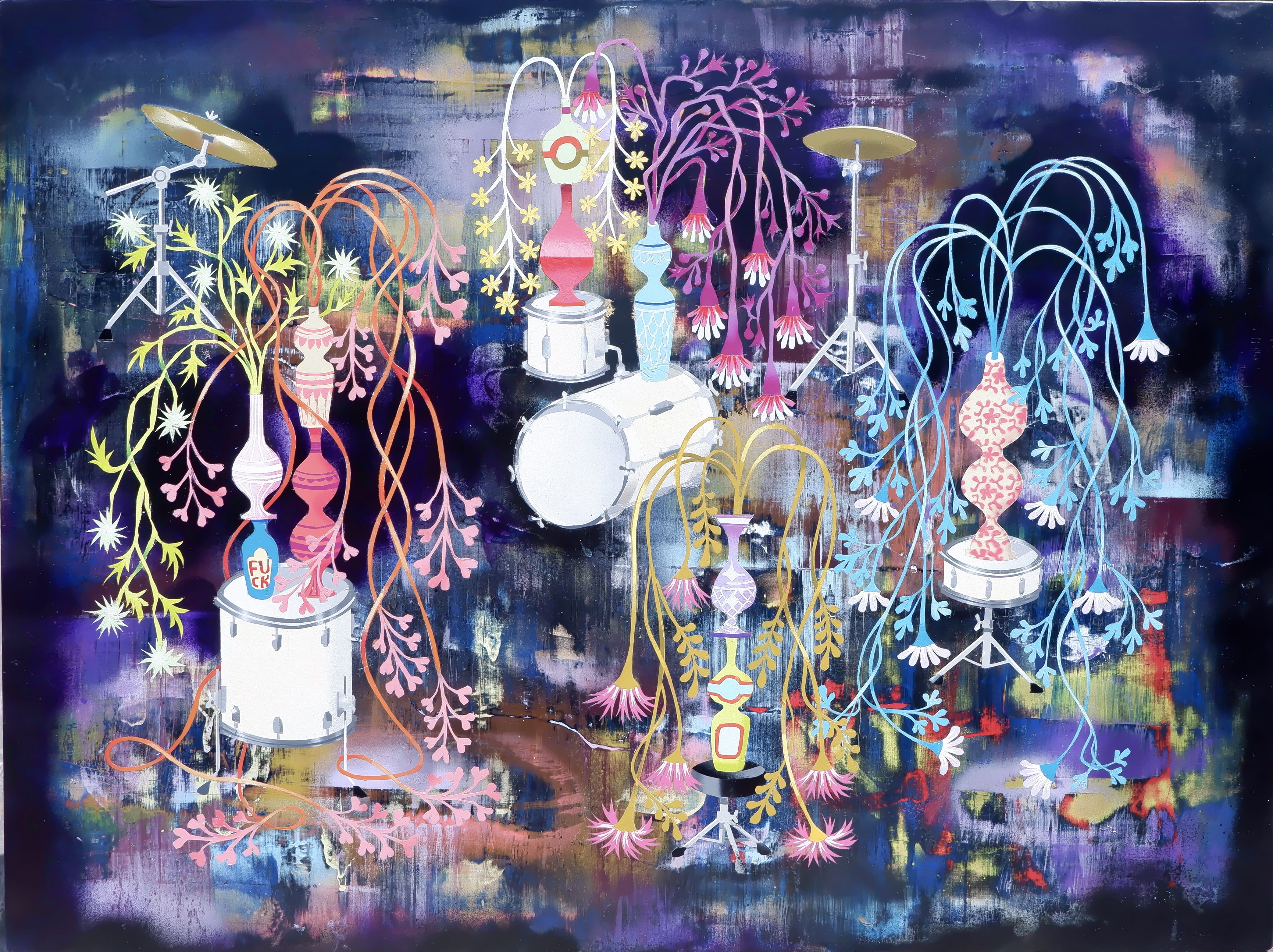 J.Otto Seibold — spray paint work